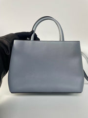 Fendi Blue Leather Petite 2Jours Tote