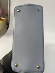 Fendi Blue Leather Petite 2Jours Tote