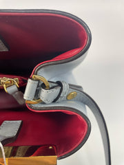Fendi Blue Leather Petite 2Jours Tote