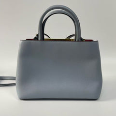Fendi Blue Leather Petite 2Jours Tote