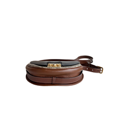 Gucci GG Supreme Small Padlock Messenger Bag