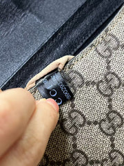 Gucci GG Supreme Small Padlock Messenger Bag