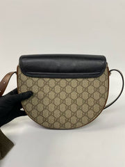 Gucci GG Supreme Small Padlock Messenger Bag