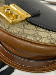 Gucci GG Supreme Small Padlock Messenger Bag
