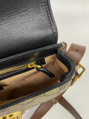 Gucci GG Supreme Small Padlock Messenger Bag