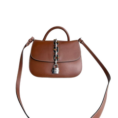 Louis Vuitton Brown Leather Chain It PM Bag