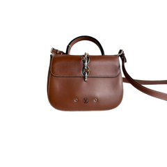 Louis Vuitton Brown Leather Chain It PM Bag