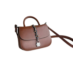 Louis Vuitton Brown Leather Chain It PM Bag