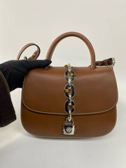 Louis Vuitton Brown Leather Chain It PM Bag