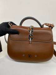 Louis Vuitton Brown Leather Chain It PM Bag