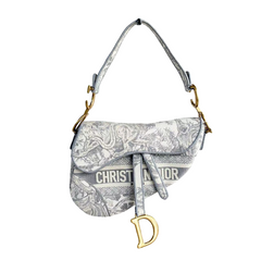 Dior Saddle Bag Toile de Jouy