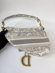 Dior Saddle Bag Toile de Jouy