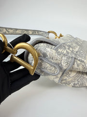 Dior Saddle Bag Toile de Jouy
