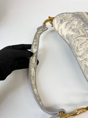Dior Saddle Bag Toile de Jouy
