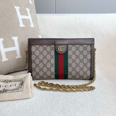 Gucci GG Supreme Ophidia Small Shoulder Bag