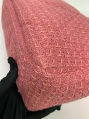 Chanel 19 Flap Bag Quilted Tweed Large