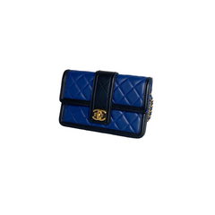 Chanel Elegant CC Flap Wallet on Chain Quilted Lambskin