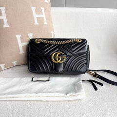 Gucci GG Marmont Small Matelasse Shoulder Bag