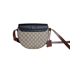 Gucci GG Supreme Small Padlock Messenger Bag